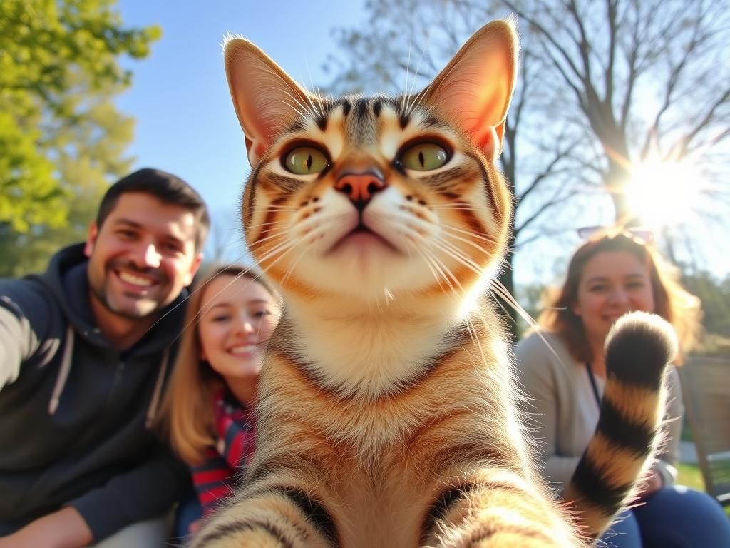 Cat Photobomb 6