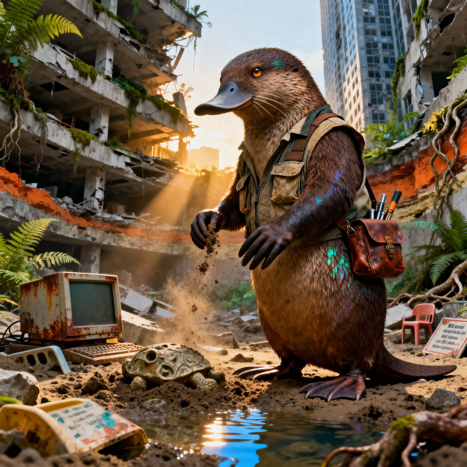 Platypus Archaeologist Discovers Ancient Artifacts