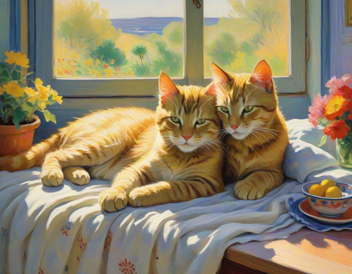 🥇window sill basking