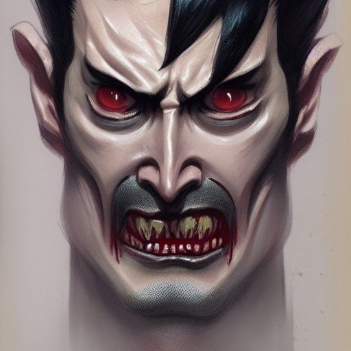 Goro Majima: A Sinister Digital Portrait