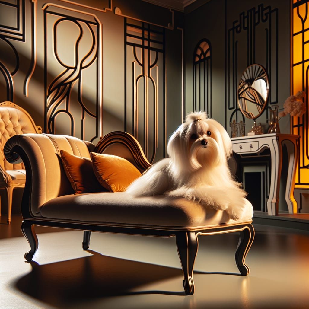 Resting On the Chaise Lounge