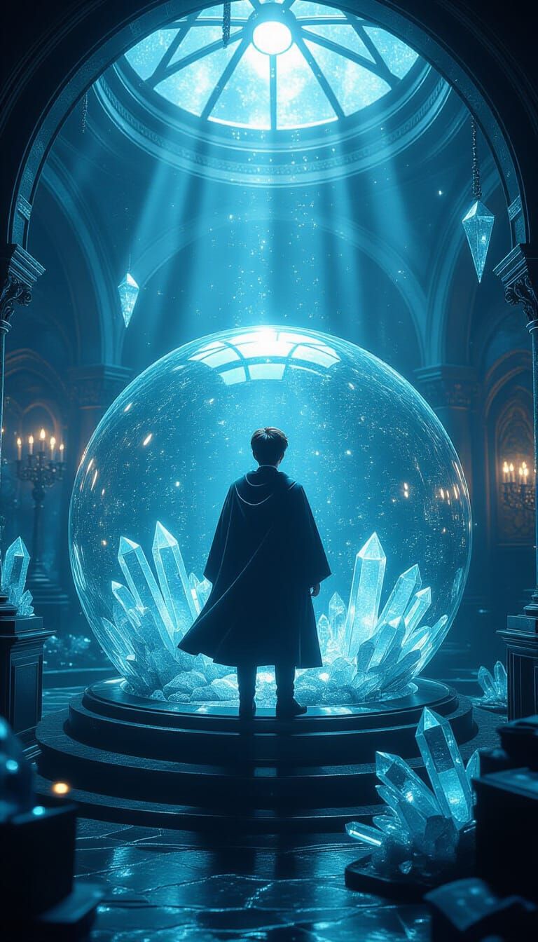 Harry Potter's Underwater Crystal Dome in 3D