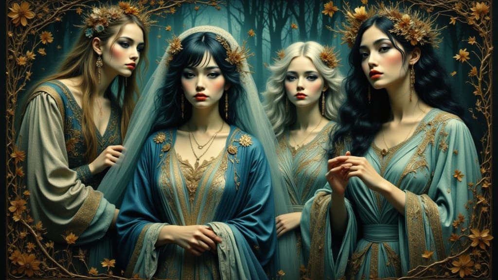 Ethereal Clairvoyants of Telluria in Electric Mist