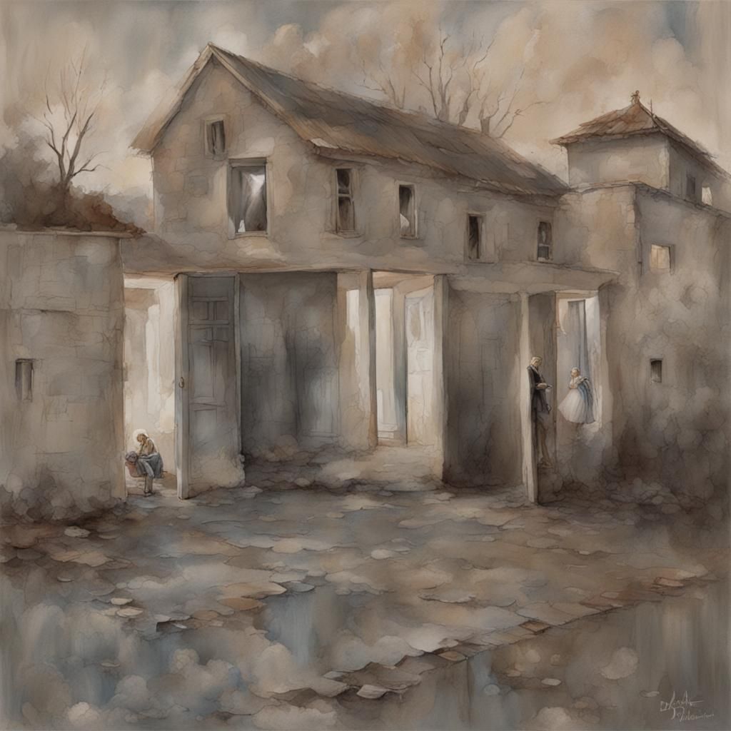 Abstract AI Art: Visualizing Dementia