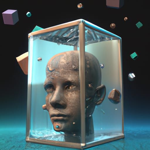 Head in a Glass Box