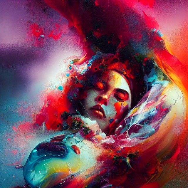 Experimental Visual Art in Unreal Engine Style