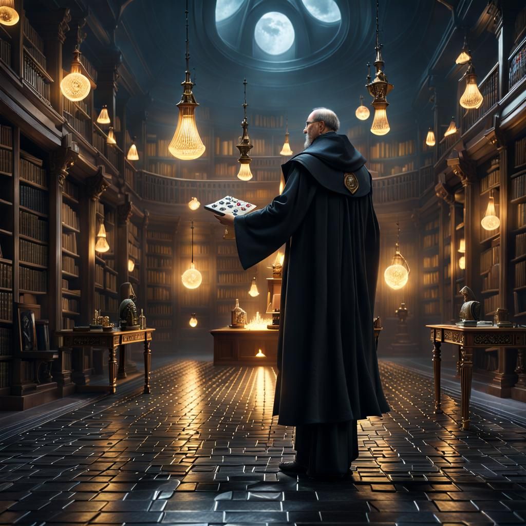 Harry Dresden's Laboratory: Mahjong and Lightning Elemental