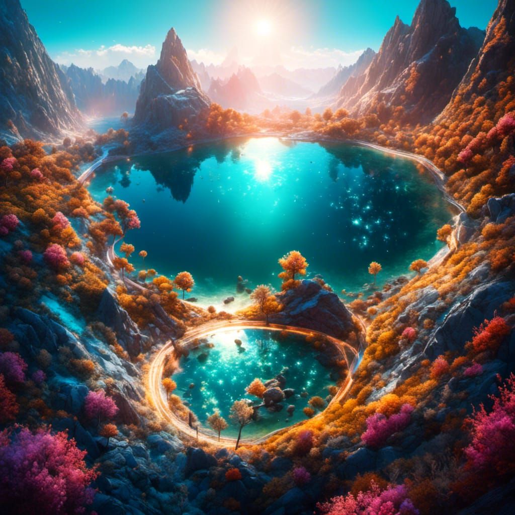 Rewilding the crater