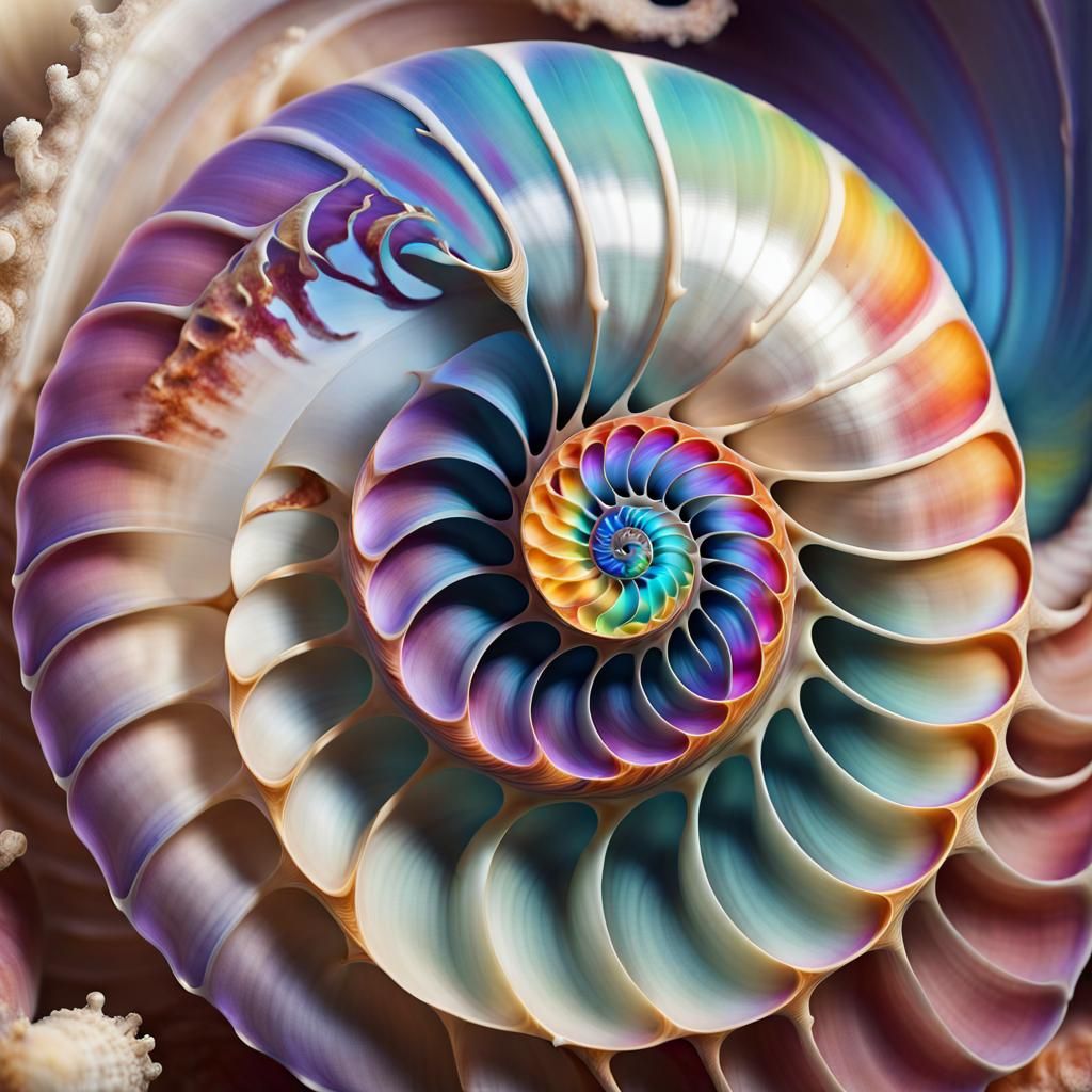 The perfect Nautilus fractal