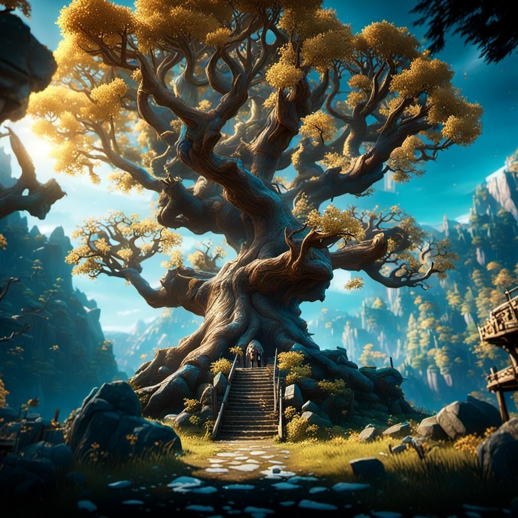 Tree of Life Revival in 3D Game Style