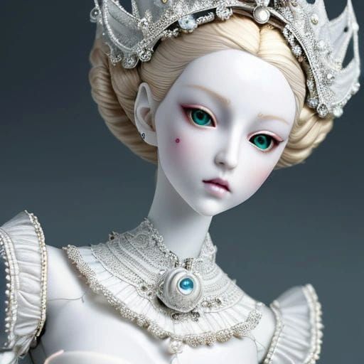 Alabaster doll
