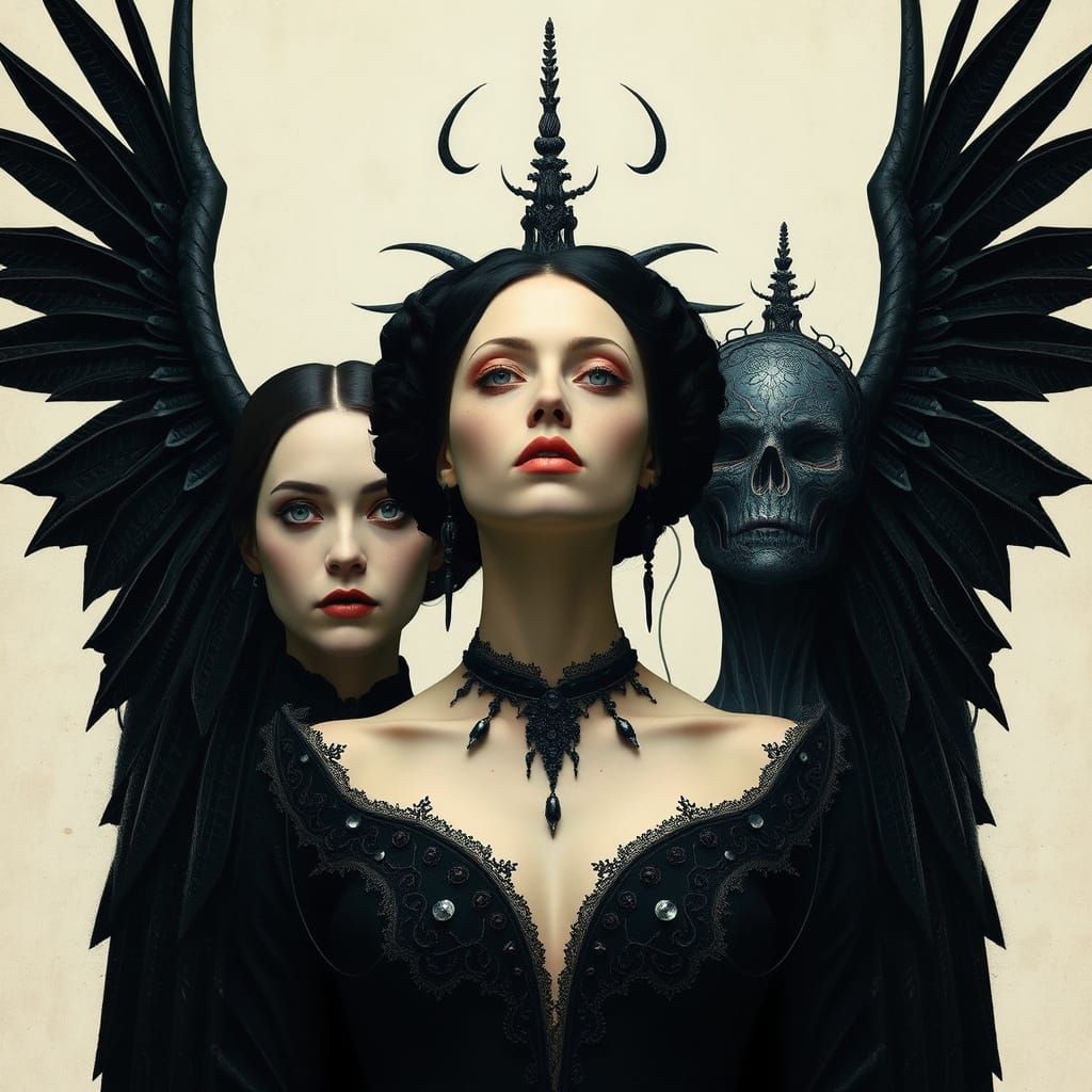 Surreal Biomechanical Fantasy Art