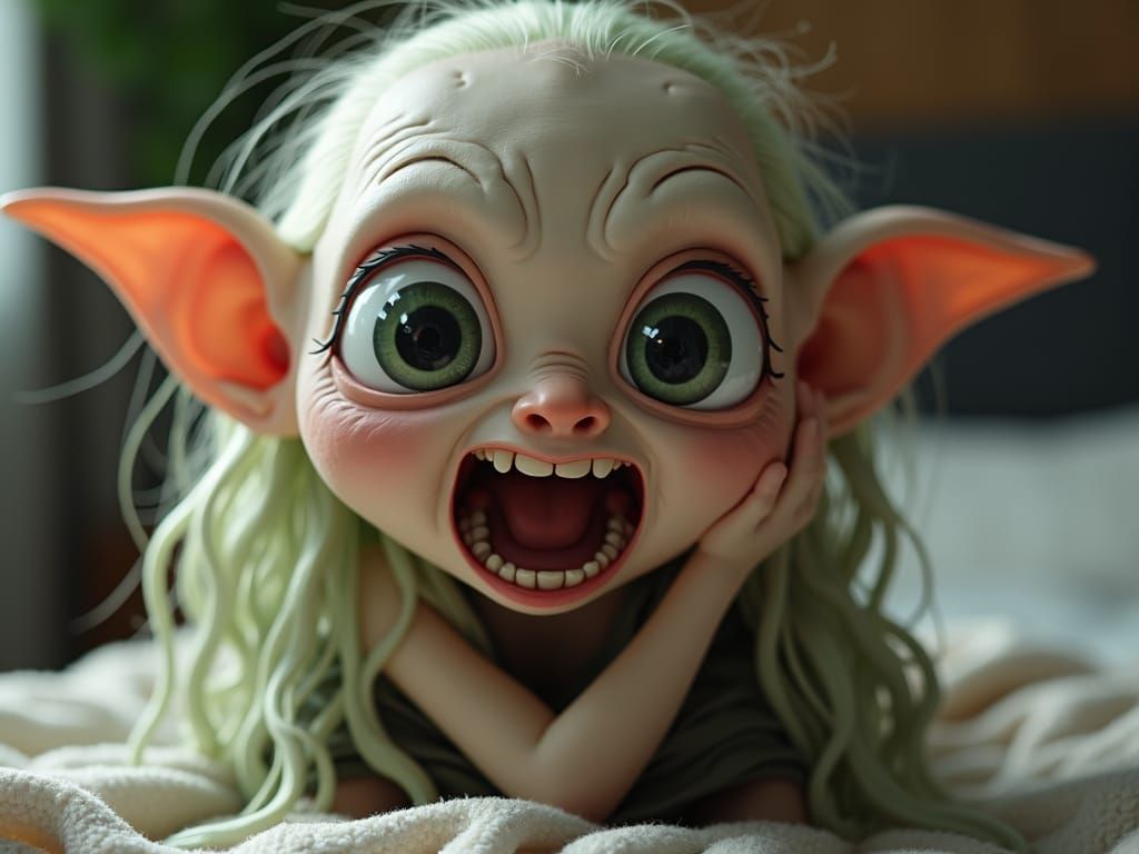 Kawaii Gollum Hugging Anime Body Pillow