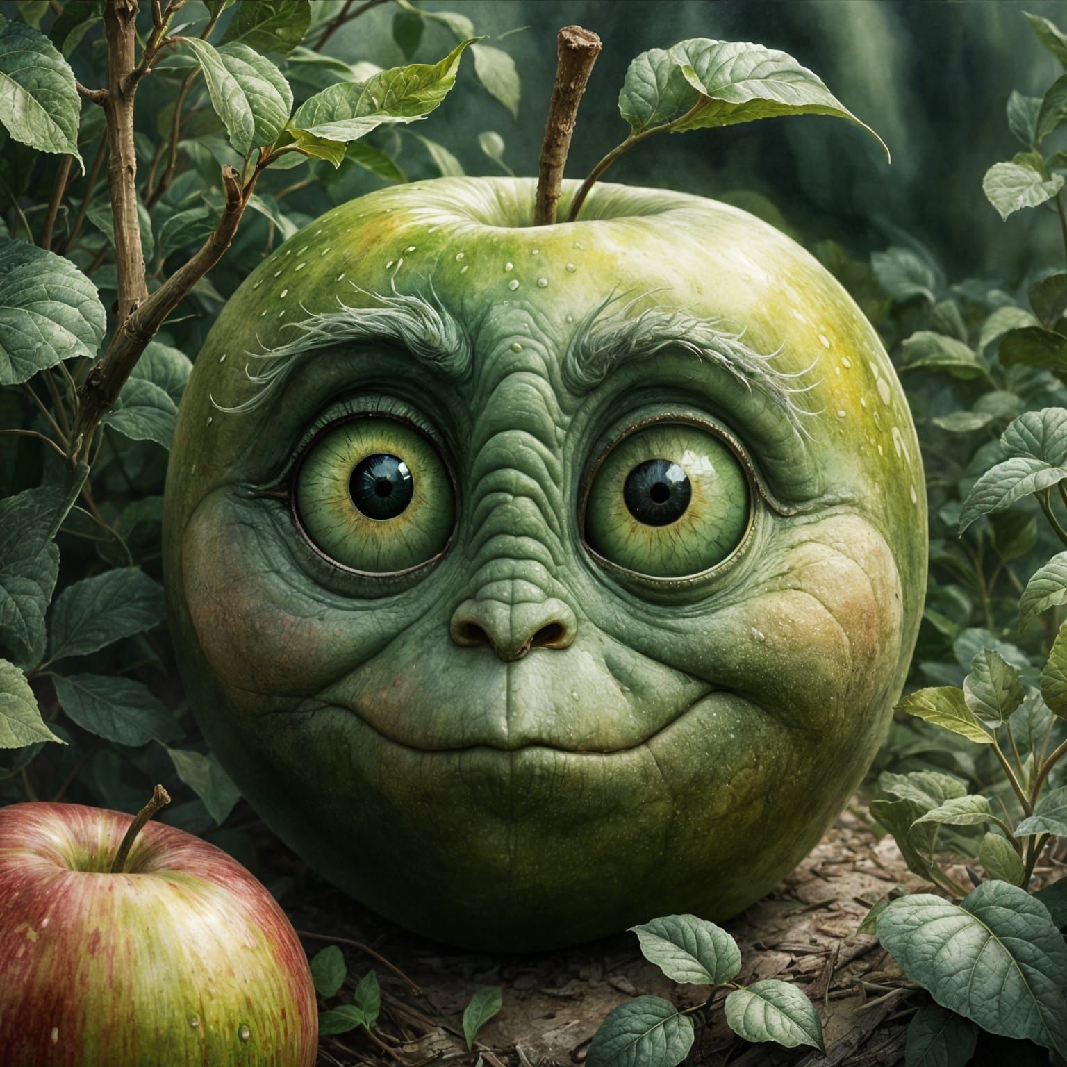 funny apple