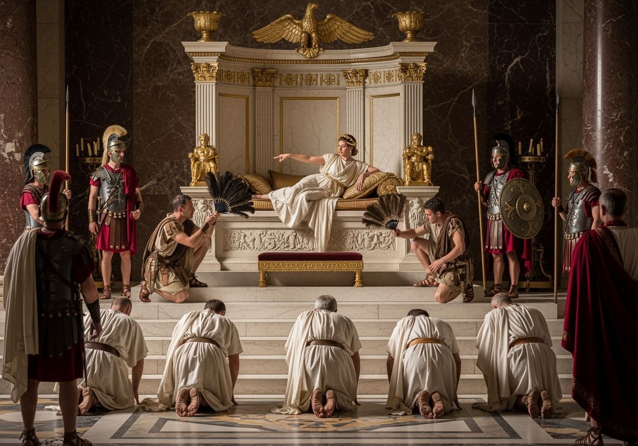 Empress Messalina's Throne Room in Ancient Rome