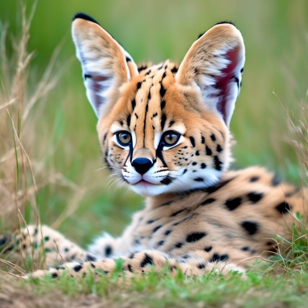 Fine-Tuned Model – Leptailurus serval 15 – 1:1 Format