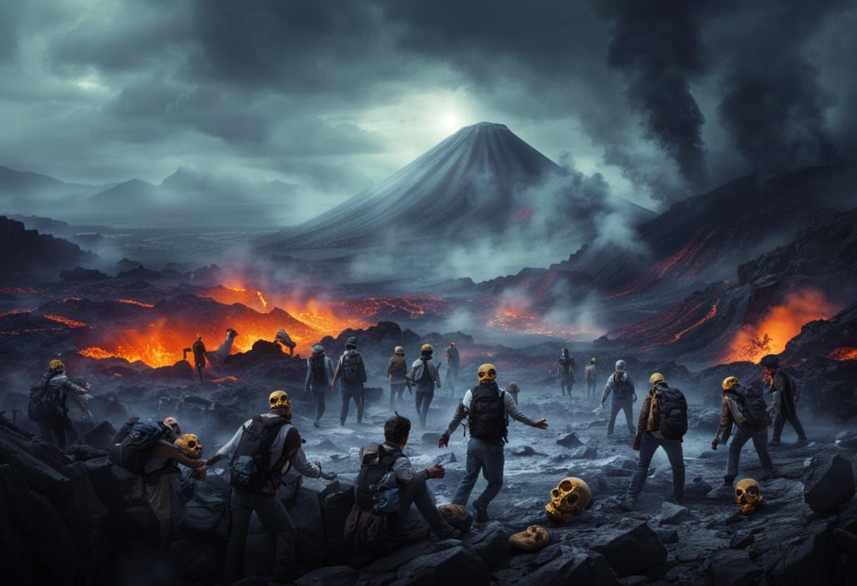 Radioactive Zombies Emerge from Volcanic Chaos