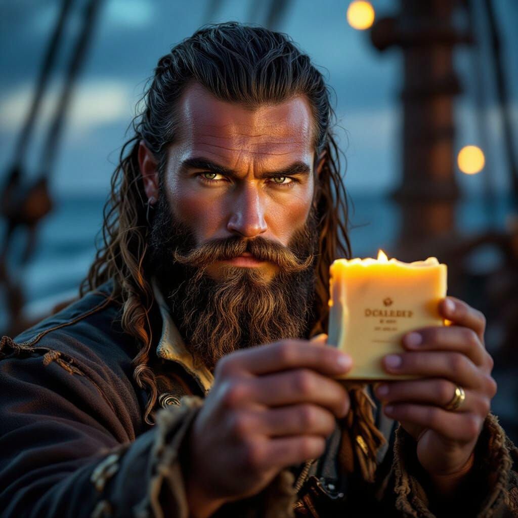 Pirate with xCaliber Soap in Cinematic Style