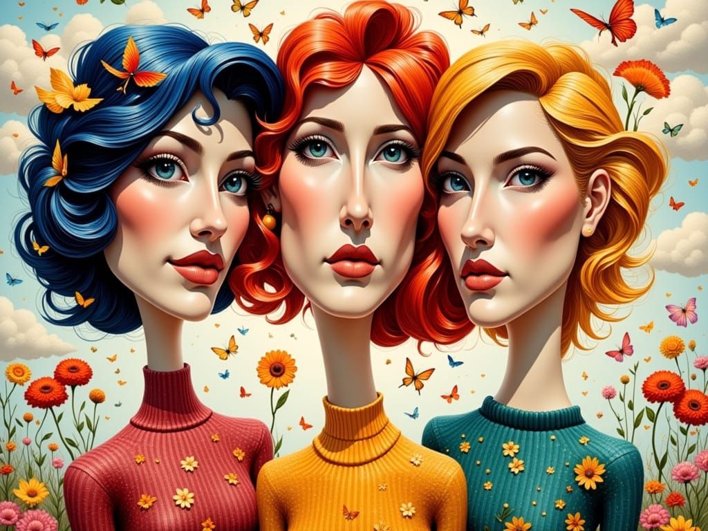 Wacky ladies