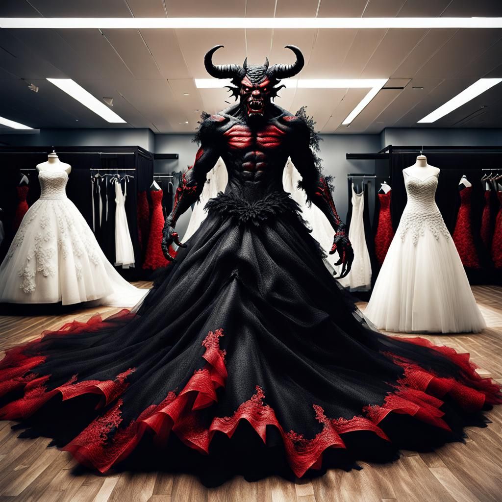 Demonic Bride: A Monster's Wedding Dress Fitting