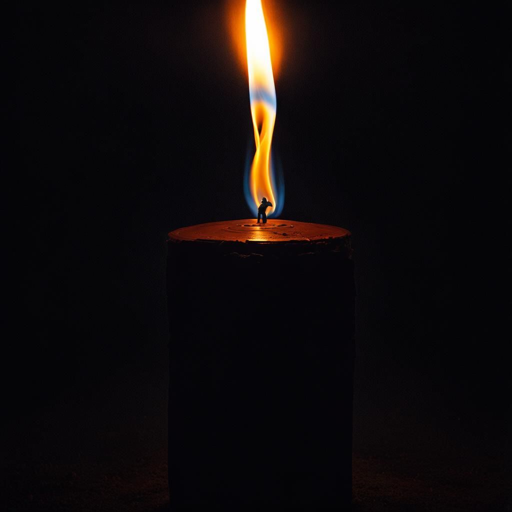 Lighting a Memory Candle