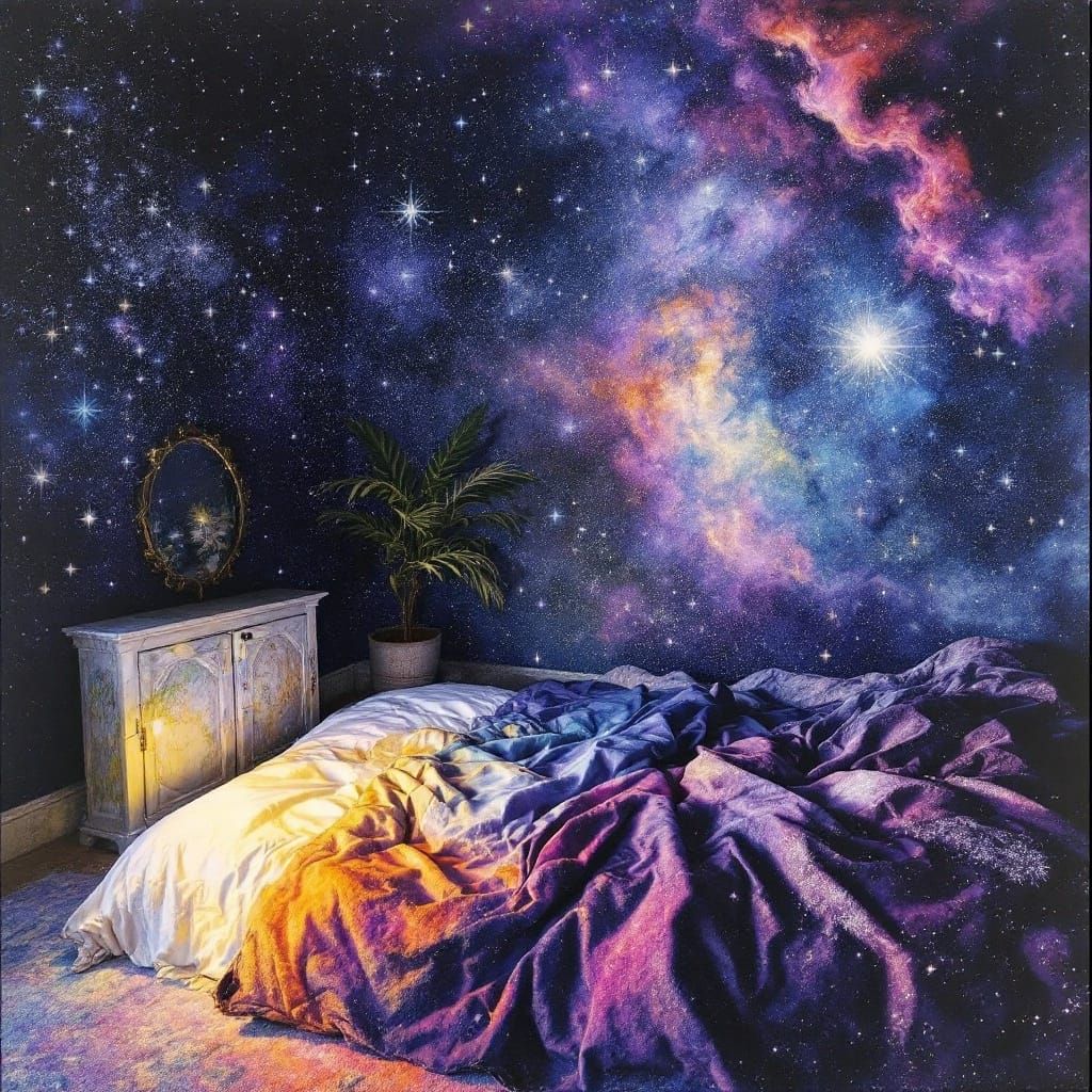 Your Heart is an Empty Room of Stardust-Woven Tapestries