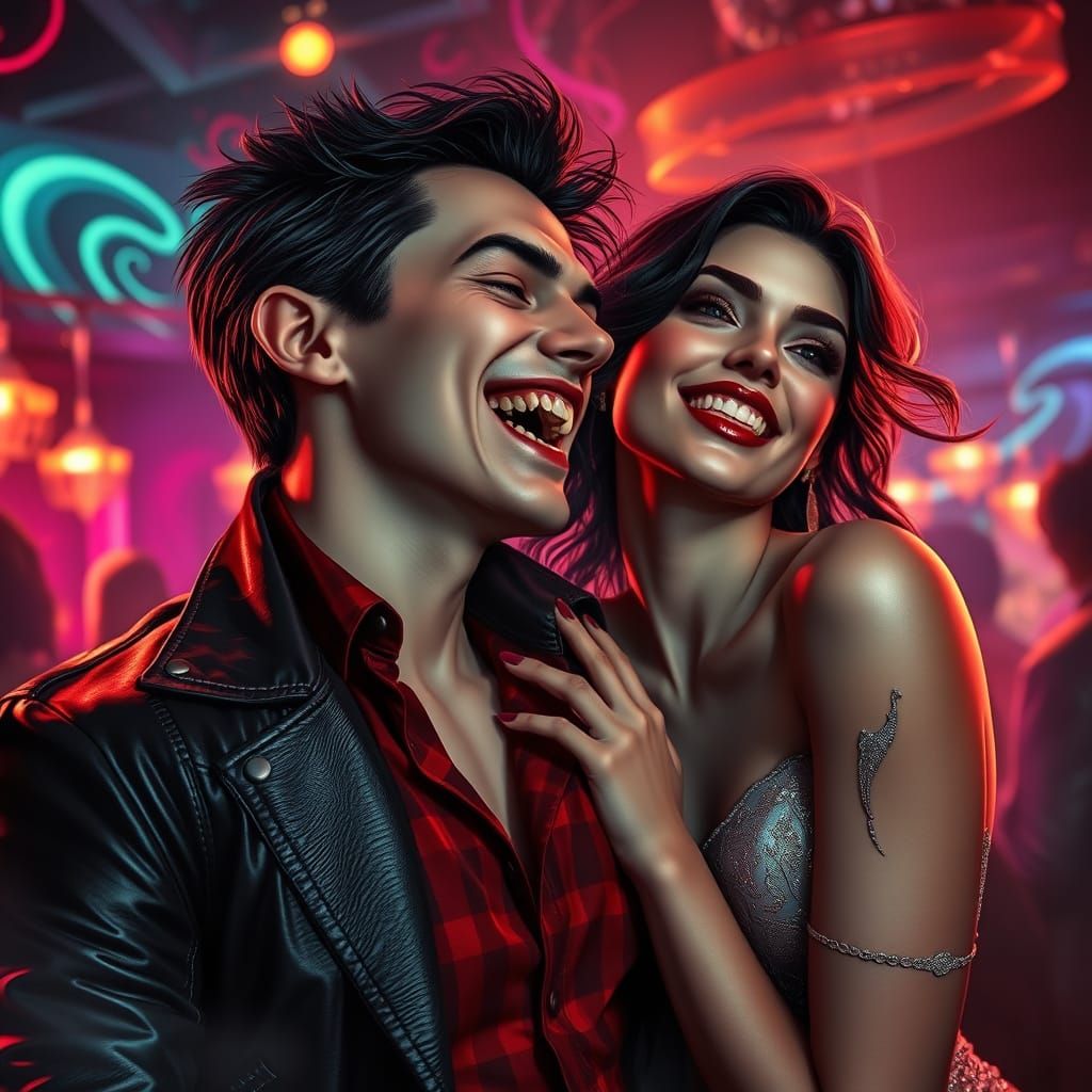 Midnight Revelry in the City of Night