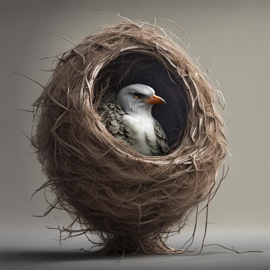 A Cute Bird Nest