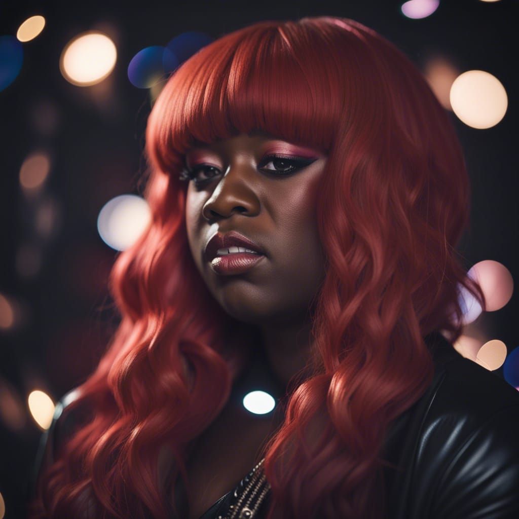 CupcakKe Portrait: Professional Photography with Bokeh