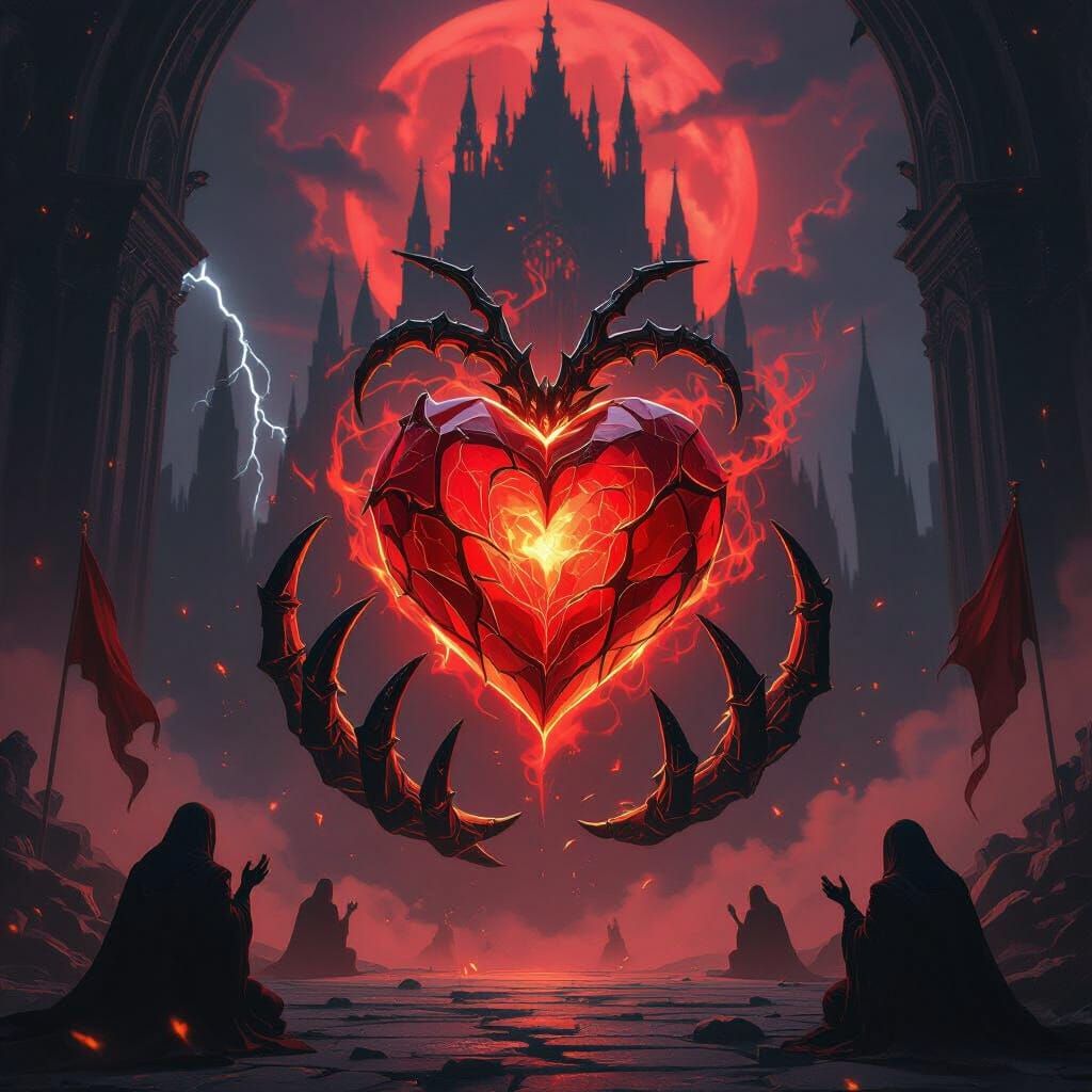 The Heart of the Crimson King: A Gemstone Artifact of Power