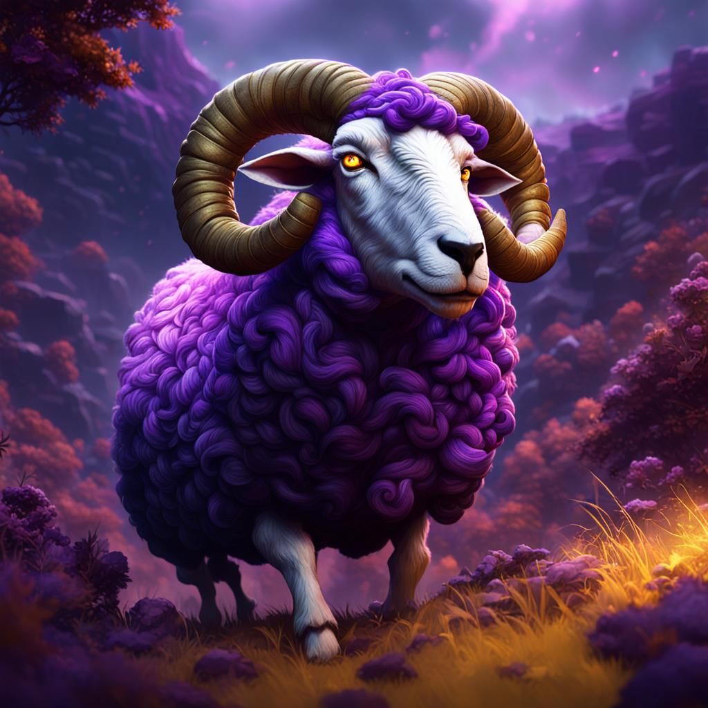 Sheep in Wolf's Clothing: Dark Fantasy Art