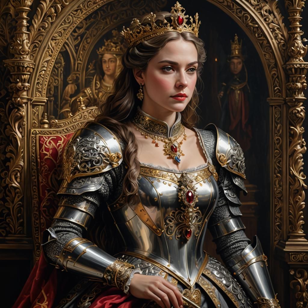 Lady Queen of serene majesty...