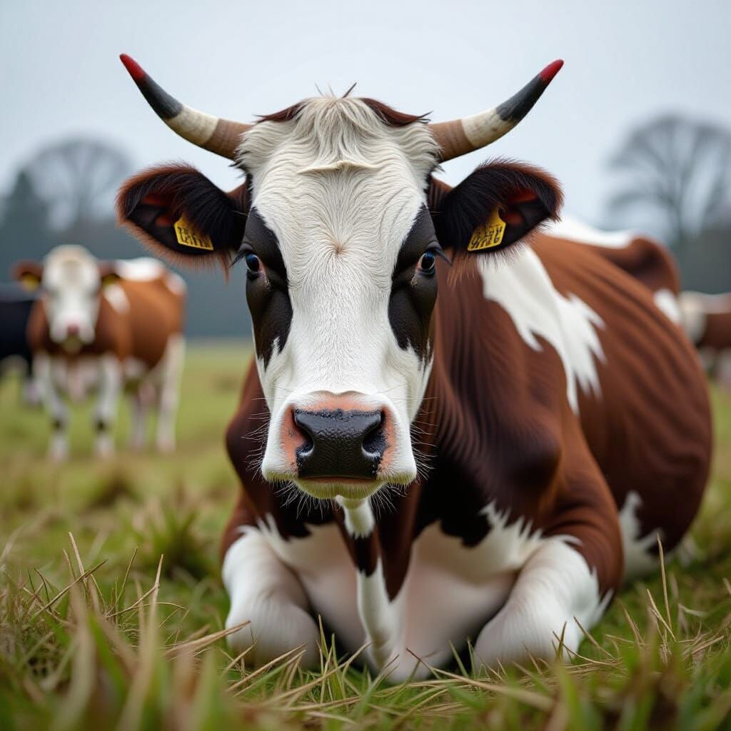 Cow Enjoys Nightclub Scene