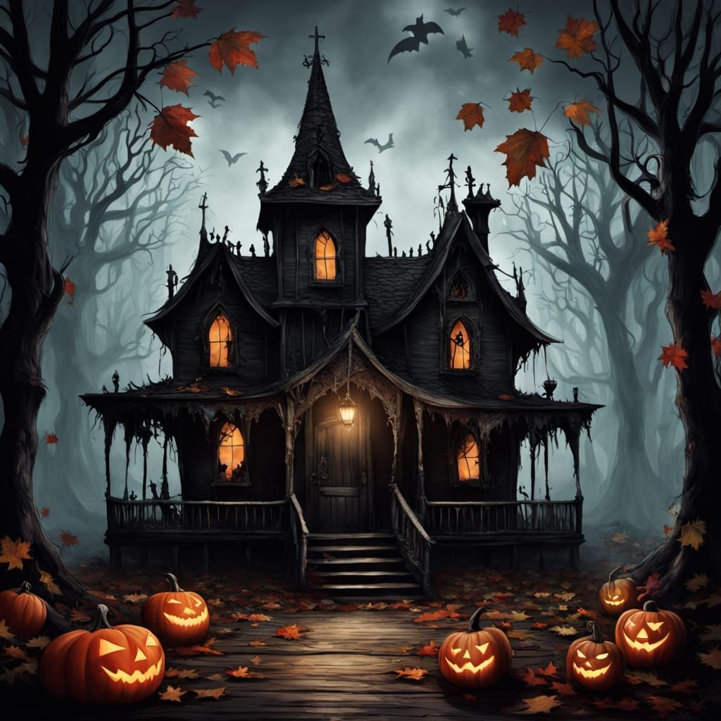 Eerie Puppet Theater in Tim Burton Style