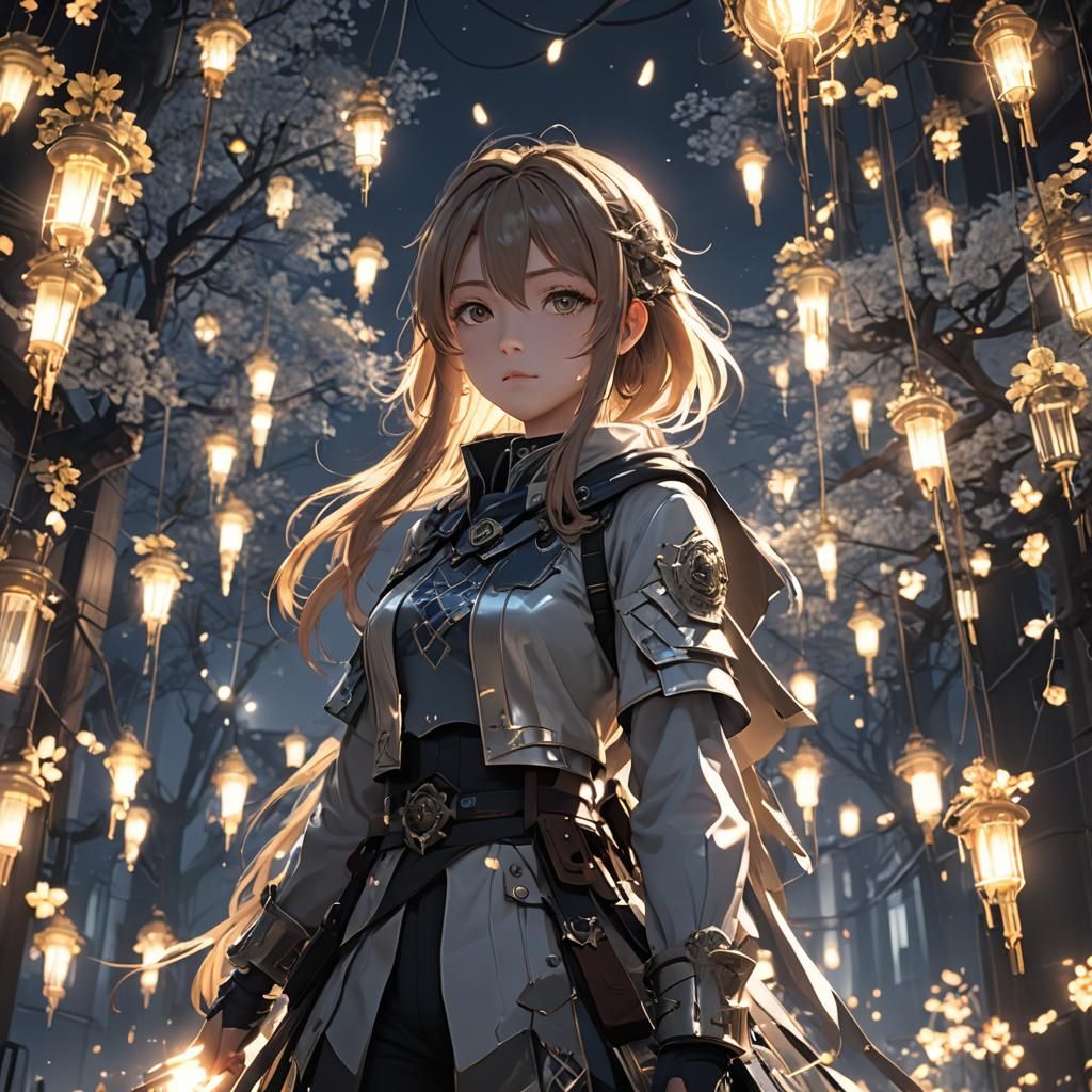 3D Anime Art Inspired by WLOP in 8K