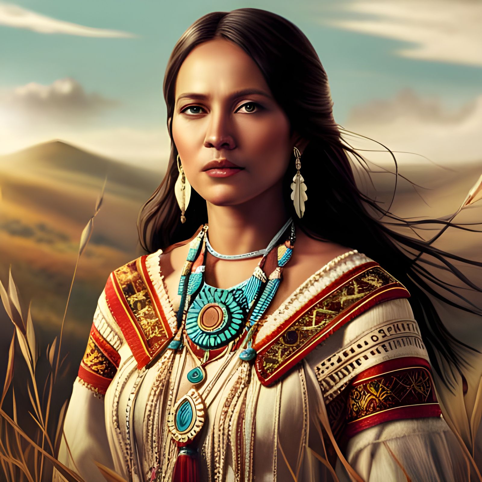 femme Sioux Lakota