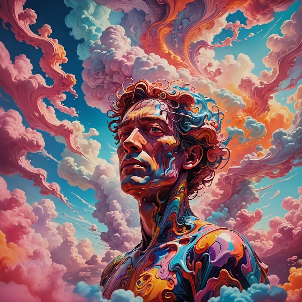 distorted perspective dreamscape surrealism Substance Design...