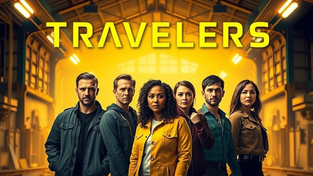 Sci-Fi TV Series "TRAVELERS" Poster