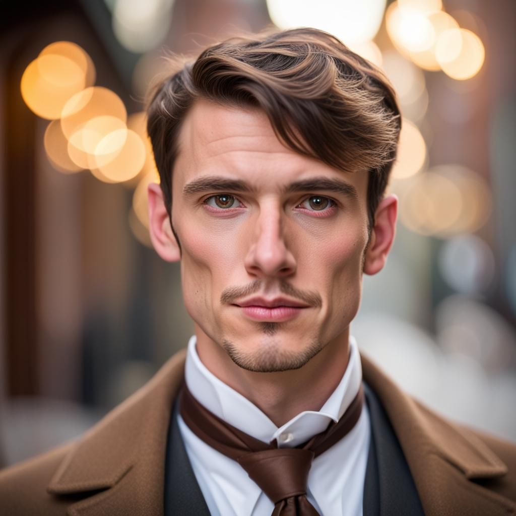 Victorian Man Portrait: Professional Photography