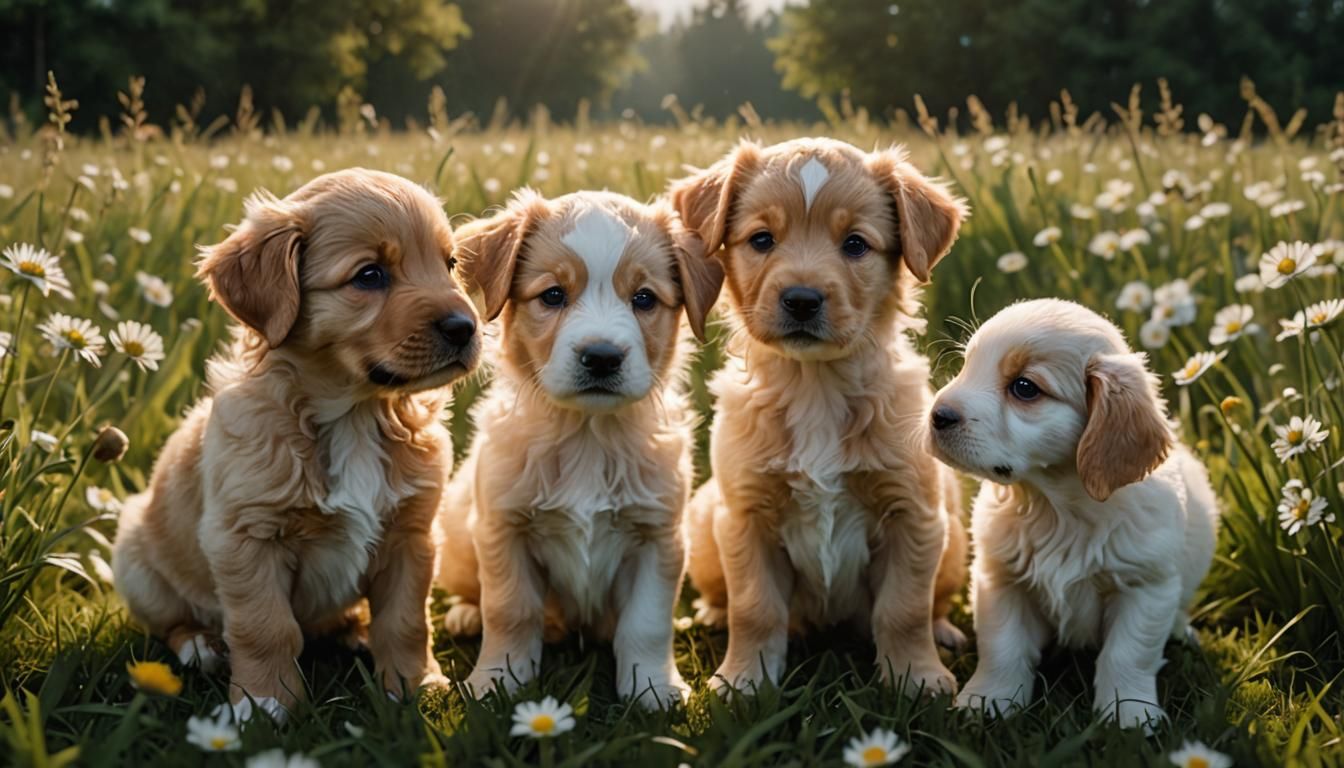 Puppies and Rabbits in Volumetric Lighting