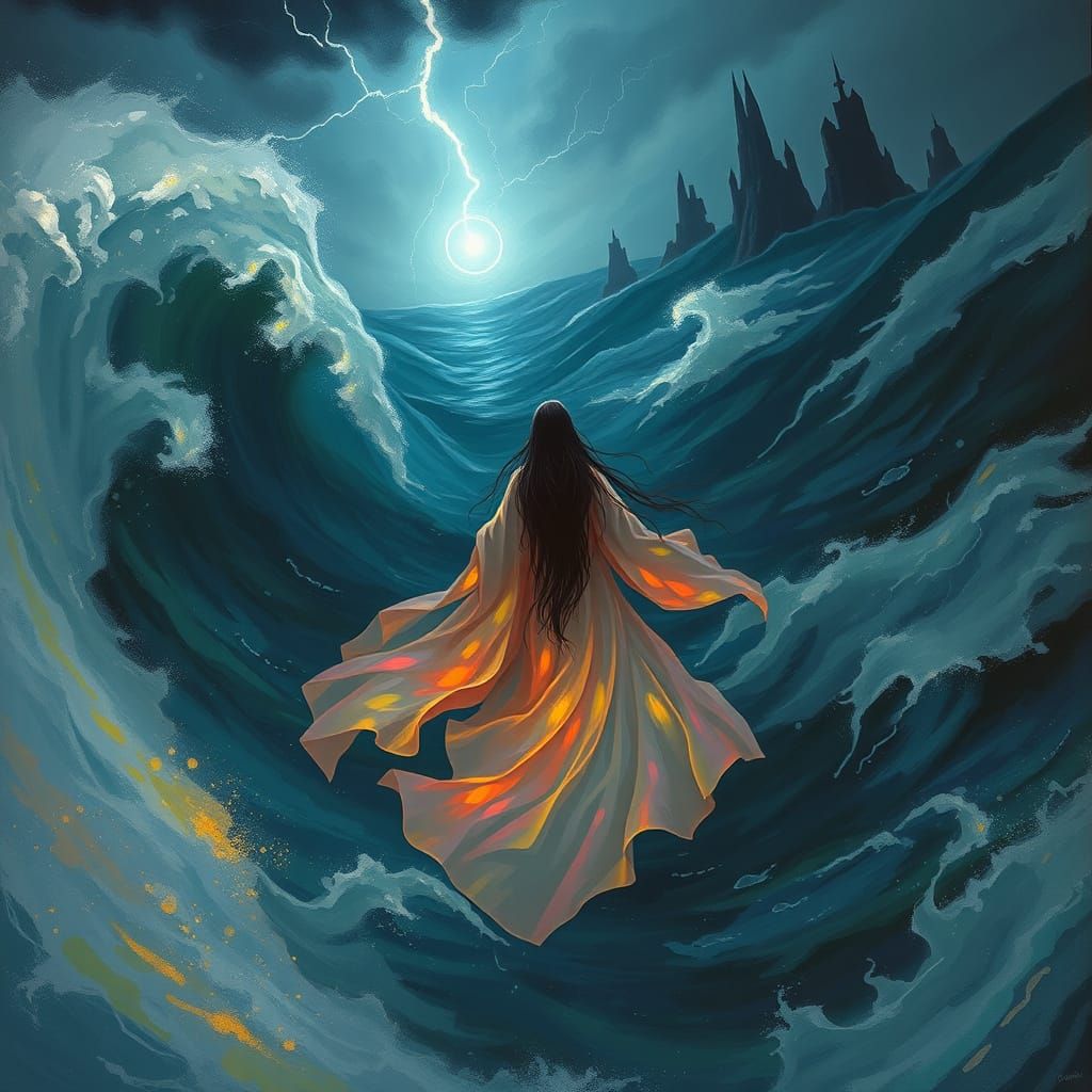 Stormy Realms Beyond the Veil-Touched Horizon