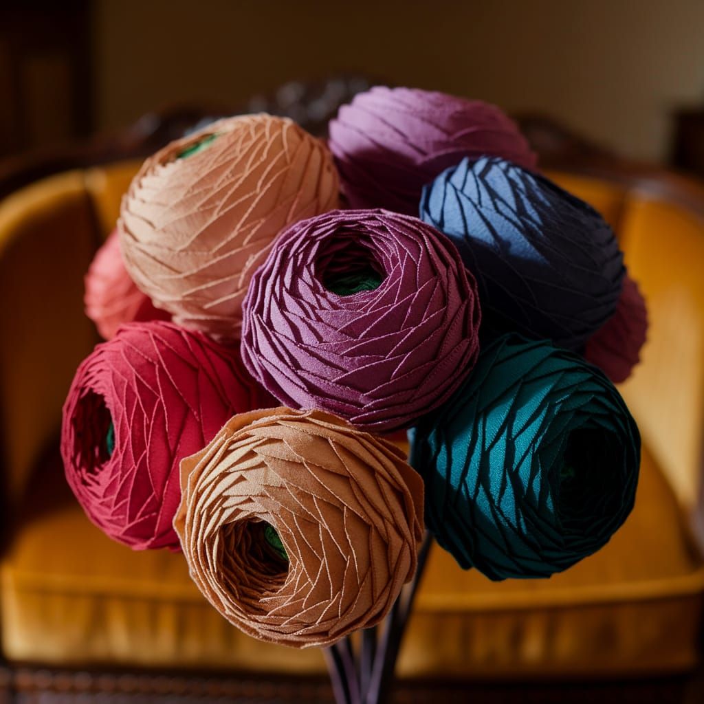 Floral Tapestry of Reborn Pantyhose Blooms