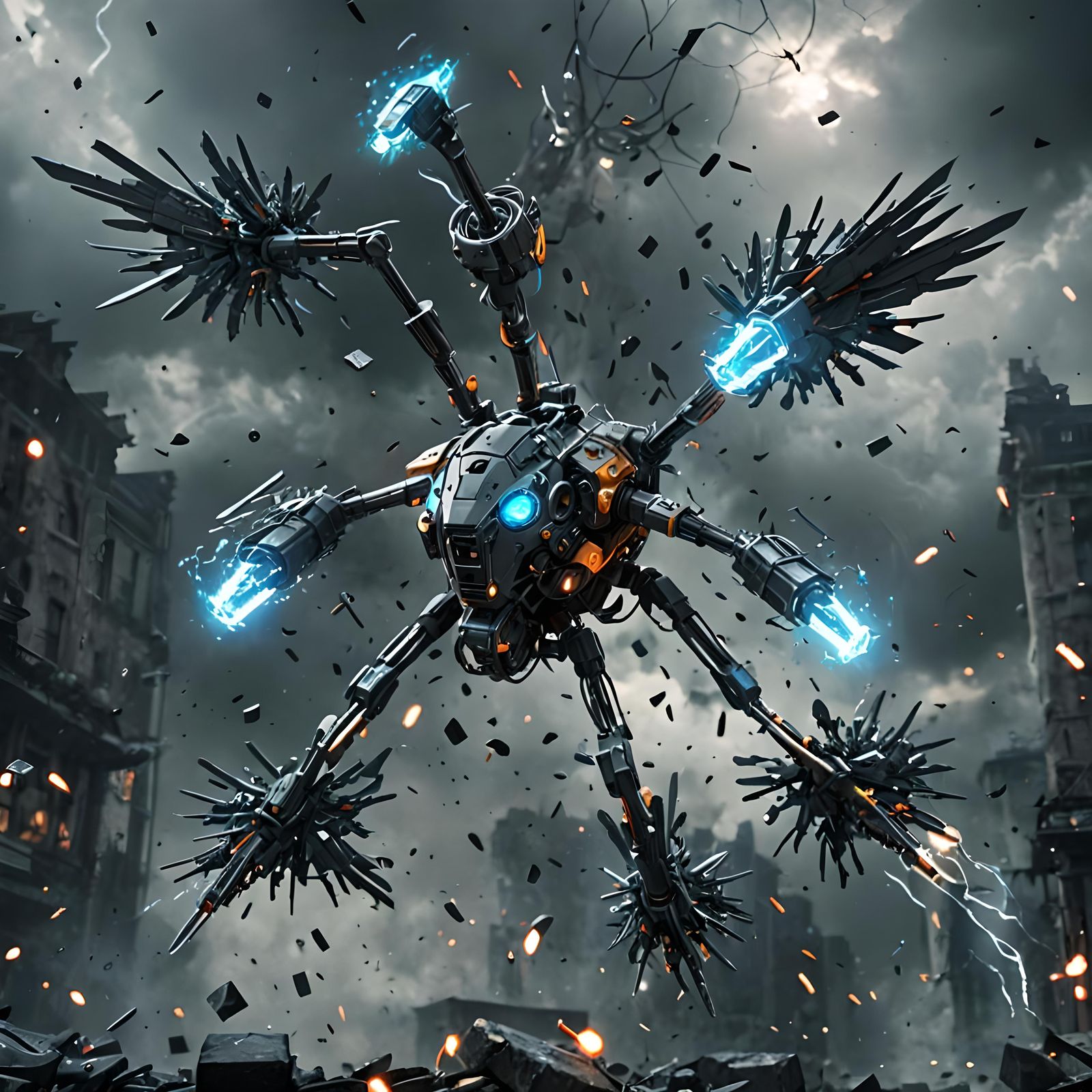 Chaotic Logical Form of a Flying Being