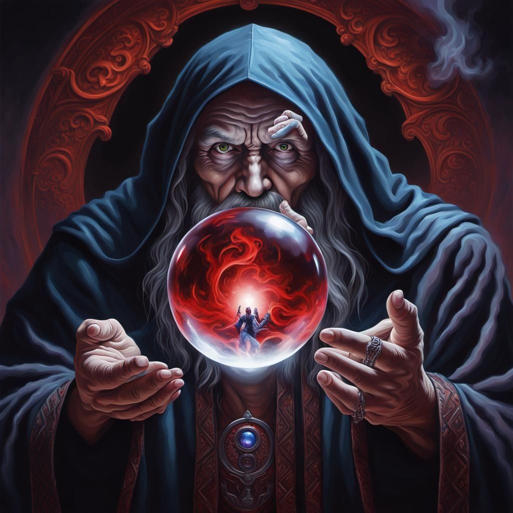 Wizard's Crystal Ball: Rock Concert Vision