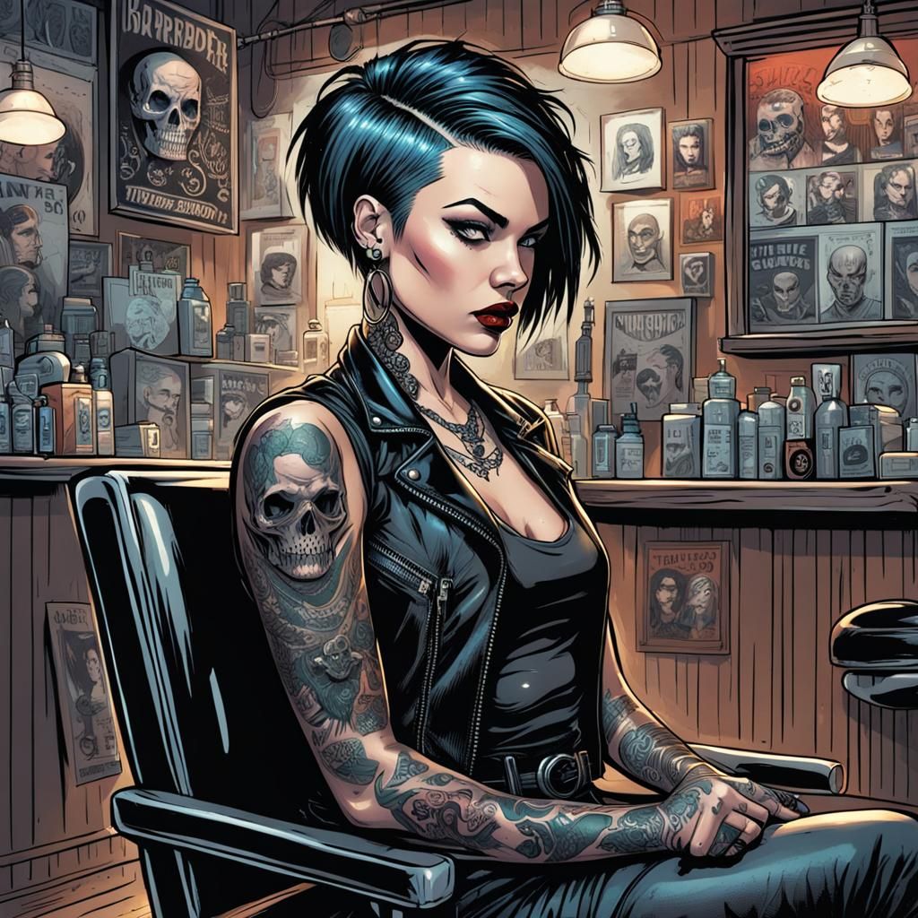 Dark Necessities Hair Salon - @venom_valkyrie