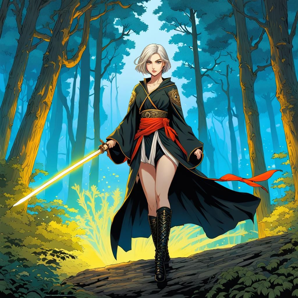 Anime - Swordmaster girl