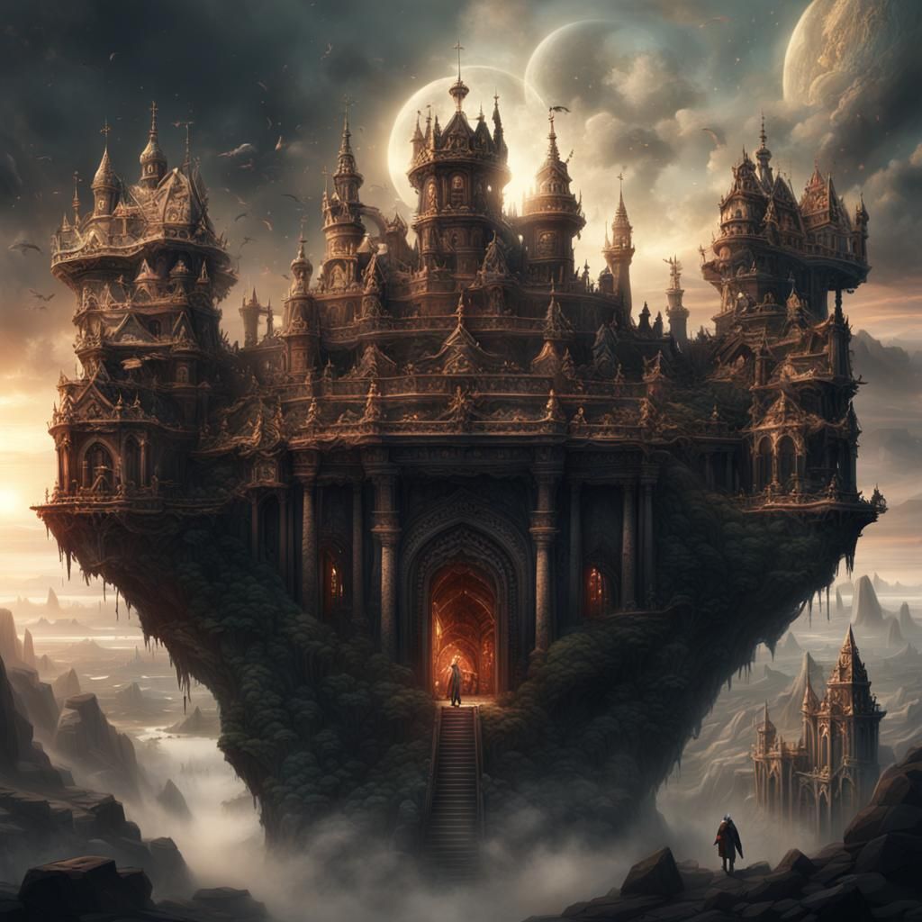 Crown of Thorns: Dramatic Digital Matte Painting