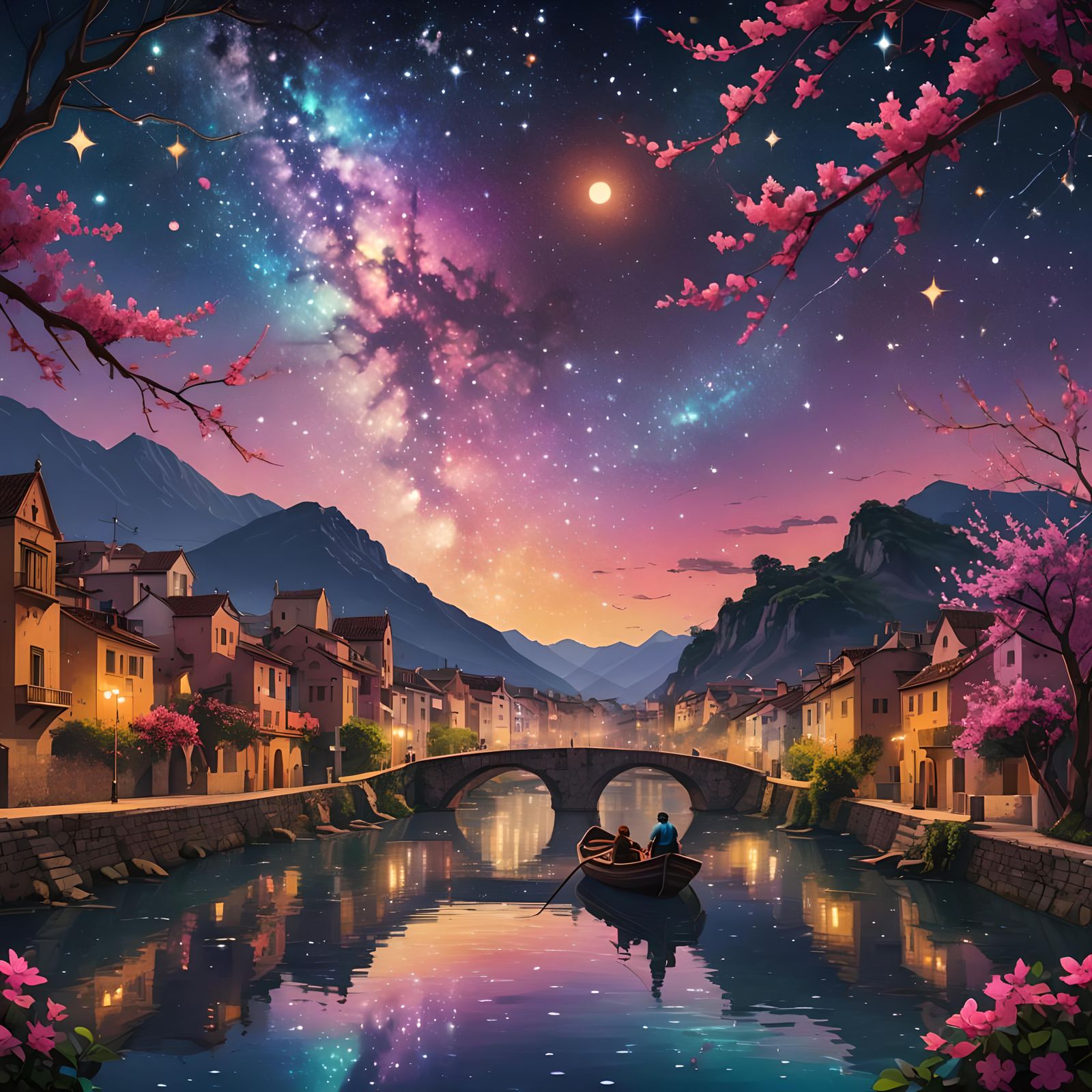 Village cosmic stars