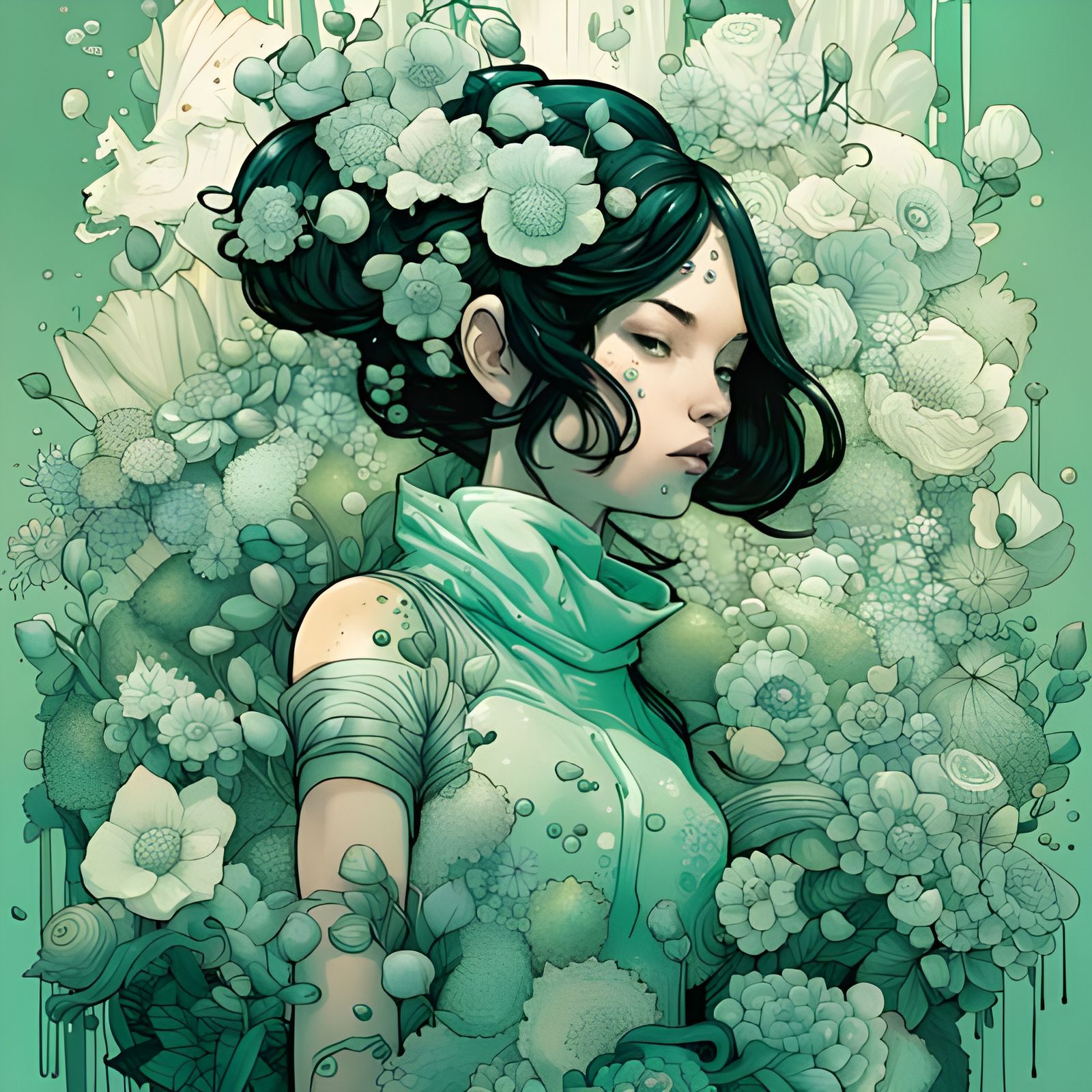 Celadon Image Generated by AI