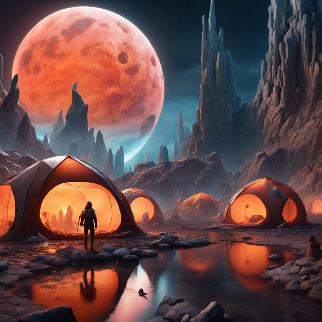 Jupeter planet camping
